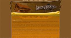 Desktop Screenshot of lapenusodyba.lt