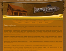 Tablet Screenshot of lapenusodyba.lt